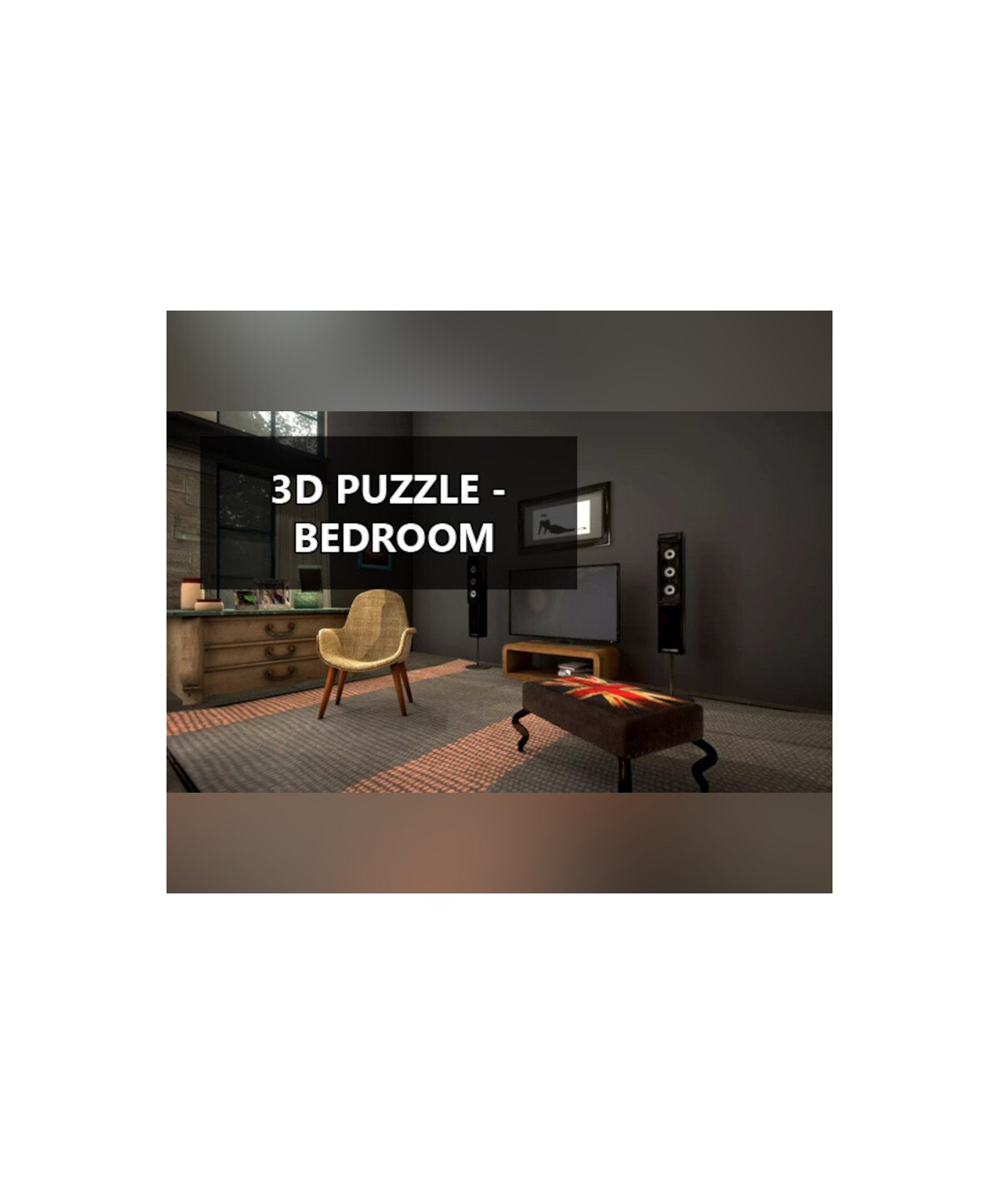3D PUZZLE - Bedroom Steam Key GLOBAL